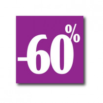 Affiches 10% 20% 30% 40% 50% 60% 70% - SOLDES - Achat Vente chez